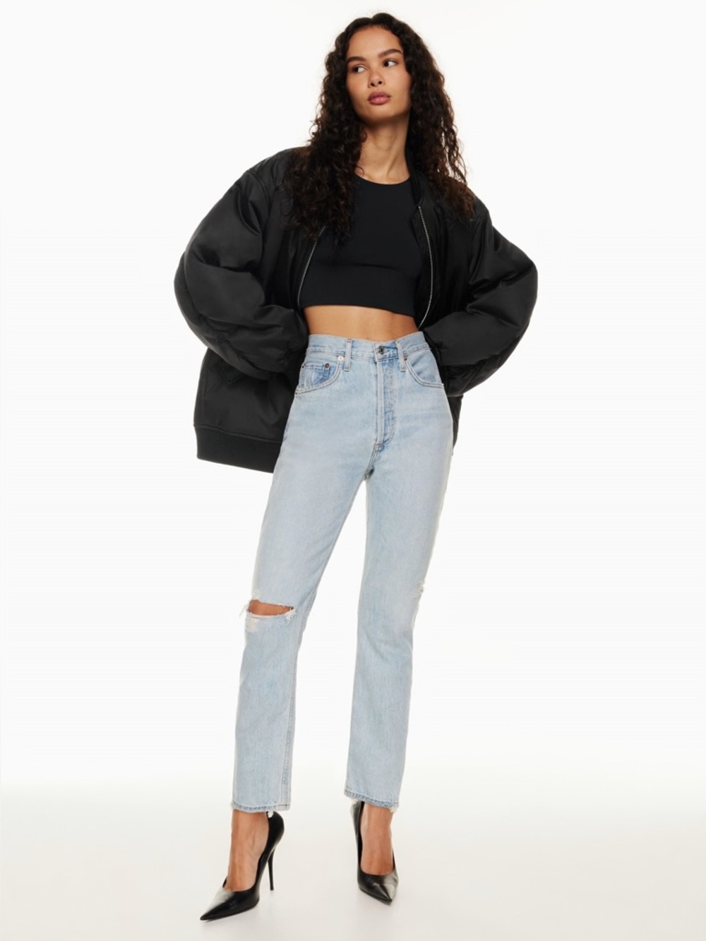AGOLDE Riley Jeans in Shatter